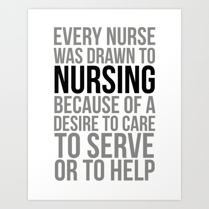 Nursing Desire Nurse Quotes Nurse Wall Art Nurse Gifts
