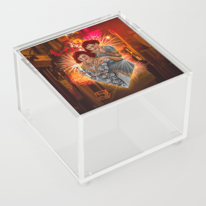 Final stand of the wise man Acrylic Box