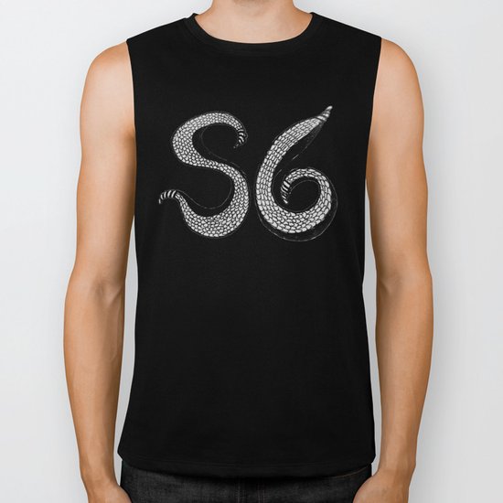 rattle snake Biker Tank