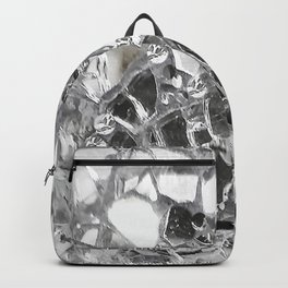 Silver Mirrored Mosaic Backpack