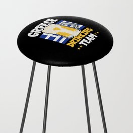 Greece Drinking Team Counter Stool