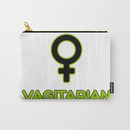 Funny vagitarian Carry-All Pouch