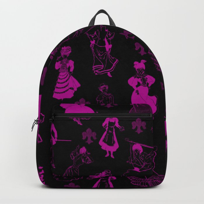 ladies pink backpack