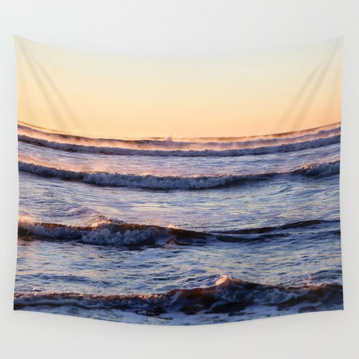 winter ocean Wall Tapestry by sylviacookphotography | Society6