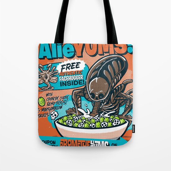 AlieYUMS! (orange variant) Tote Bag