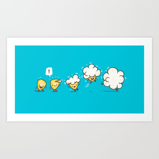 Microwavolution Art Print