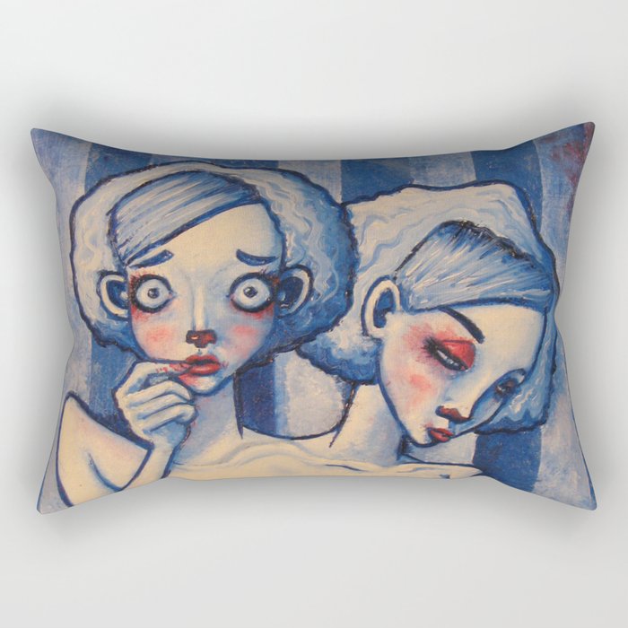 Sisters Rectangular Pillow