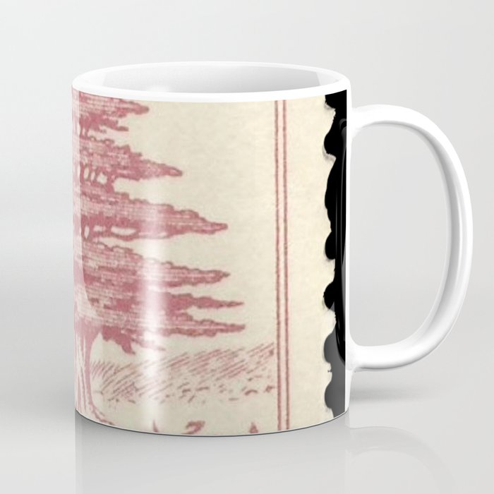 Lebanon vintage timbre Coffee Mug