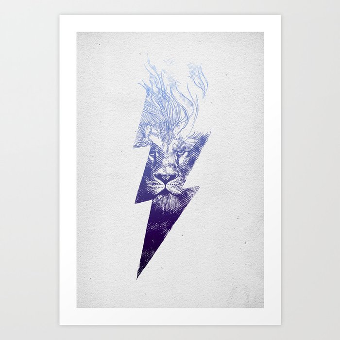 King of the Clouds Art Print