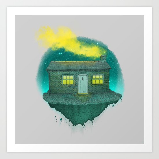 Escape Art Print