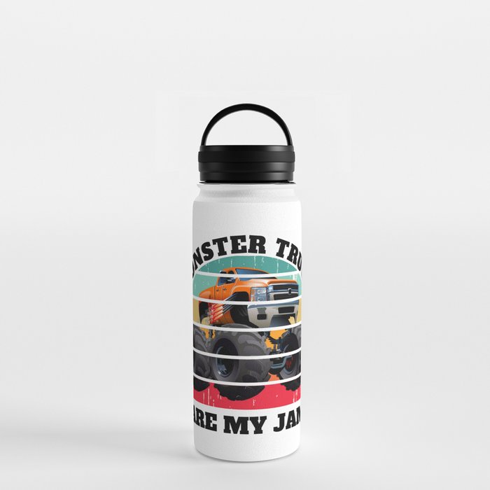 Monster Truck Water Bottle by Genius7