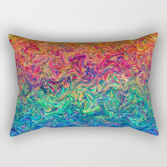 Fluid Colors G249 Rectangular Pillow