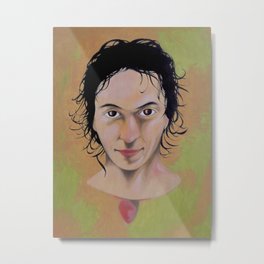 Mirko / Medusa Metal Print | Canvas, Face, Expressionism, Man, Oil, Boy, Expression, Fineart, Portrait, Male 
