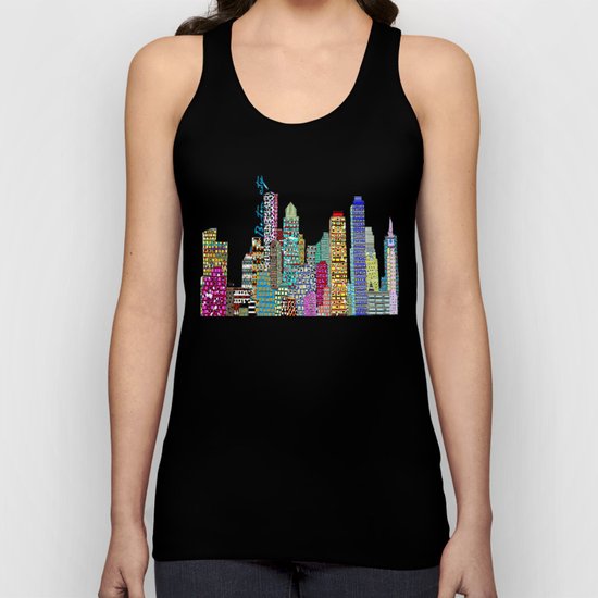 Boston city Unisex Tank Top