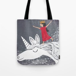 Unicorn ride Tote Bag