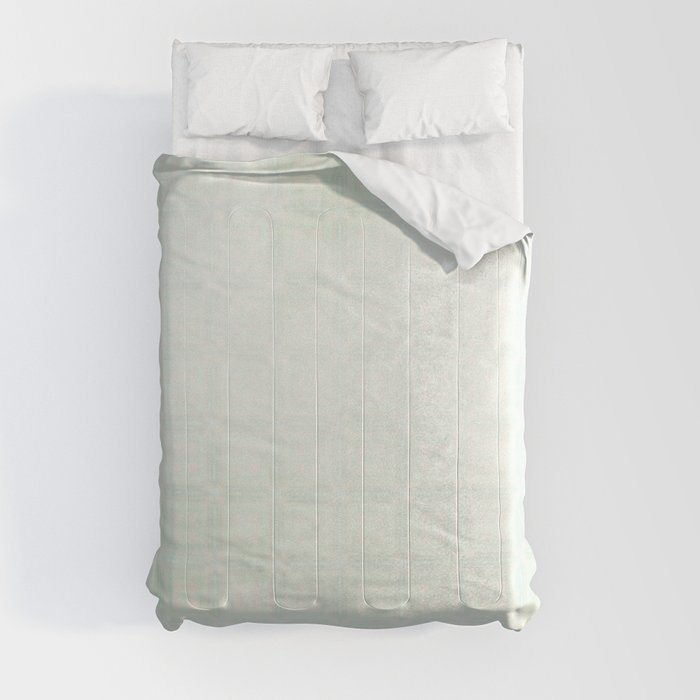 Retro pale green wallpaper Comforter