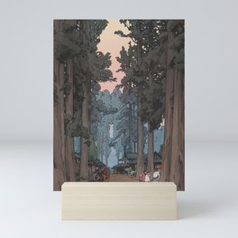 Avenue of Sugi trees  Mini Art Print
