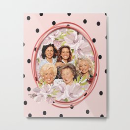 Southern Charm and Polka Dots for Steel Magnolias Metal Print