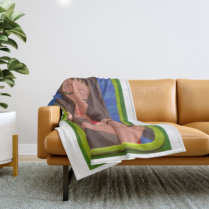 Amor de una hija/ Love of a daughter Throw Blanket