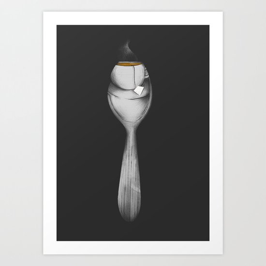 TeaSpoon Art Print