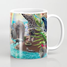 Underwater Jungle Animal Animals Scene Coffee Mug