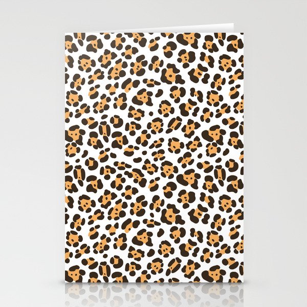Leopard spots Stationery Cards