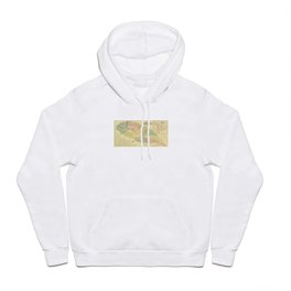 Vintage Map of Saint Kitts (1828) Hoody