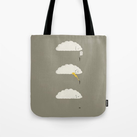 Cloud High Five Tote Bag