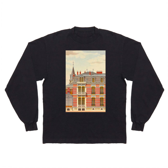 Brick constructions; ordinary brick from a decorative point of view - J. Lacroux and C. Détain - 187 Long Sleeve T Shirt