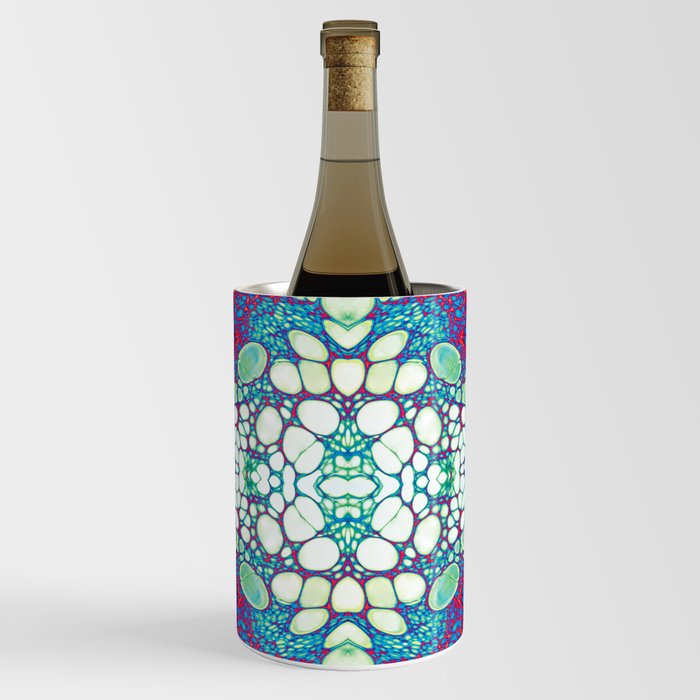Emerald stained glass Wine Chiller