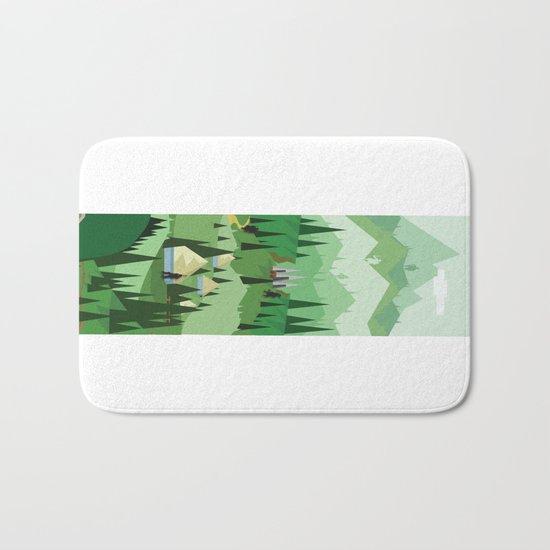 A Medieval History Bath Mat