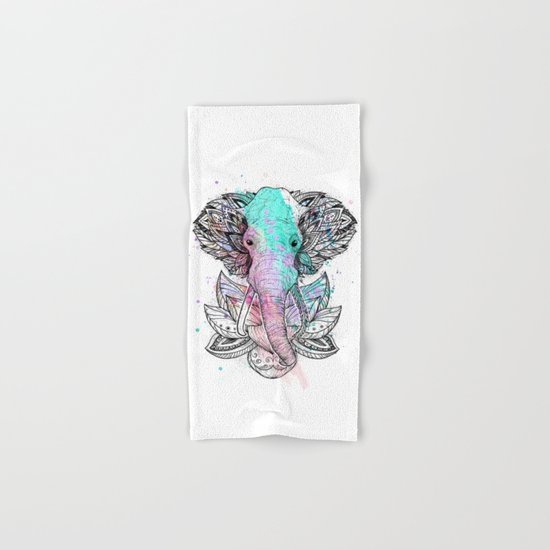 elephant Hand & Bath Towel