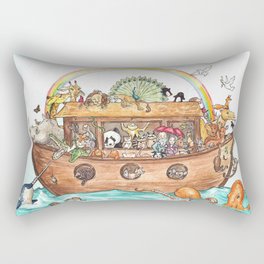 Noah's Ark Rectangular Pillow