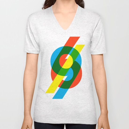 six to nine Unisex V-Neck