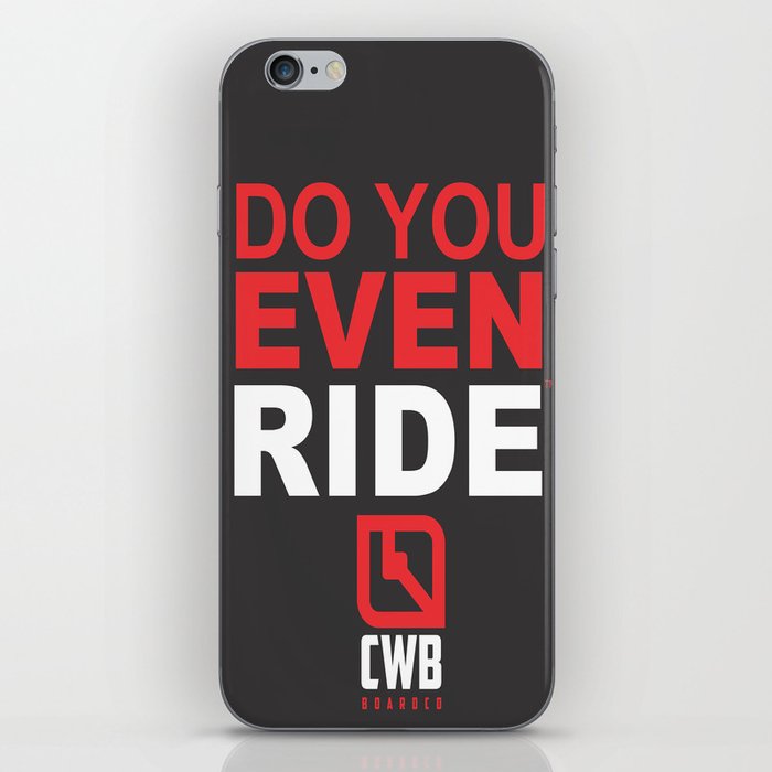 Do You Even Ride RED iPhone Skin