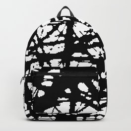 tension, black and white Backpack | Digital, Drawing, Highcontrast, Nerves, Lines, Energy 