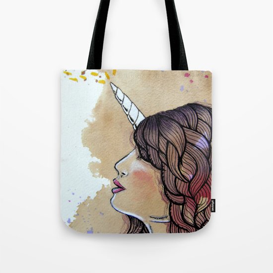 unicorn girl Tote Bag