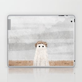 There's a Ghost in the Meadow Laptop Skin