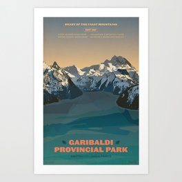 Garibaldi Park Poster Art Print