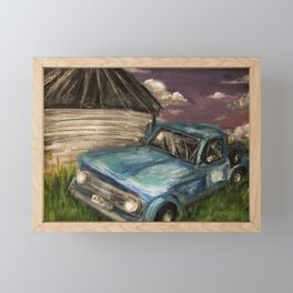 Redux Truck Framed Mini Art Print