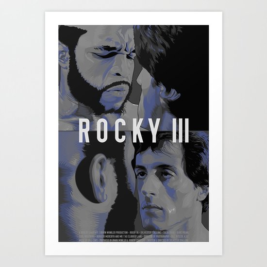 Rocky III Art Print