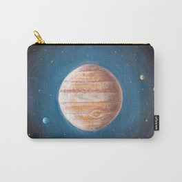 Solar System: Jupiter the Gas Giant & some of the Moons Carry-All Pouch
