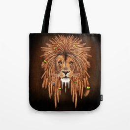 Dreadlock Lion Tote Bag
