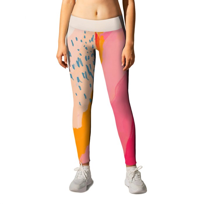 Abstract Line Shades Leggings