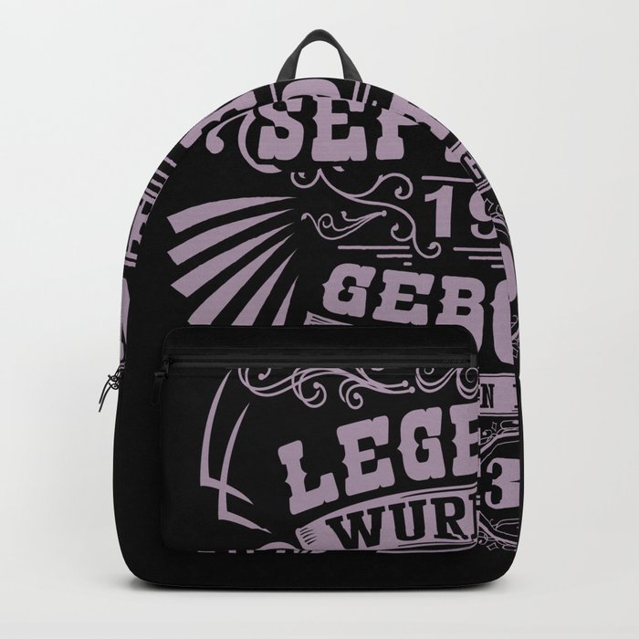 Lustige Sprüche zum 30. Geburtstag September 1992 Backpack by