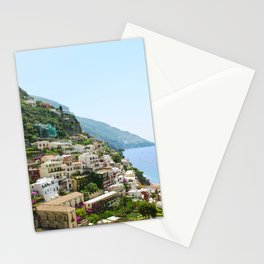 Positano, Amalfi coast, Italy | Mediterranean aesthetic summer Stationery Card