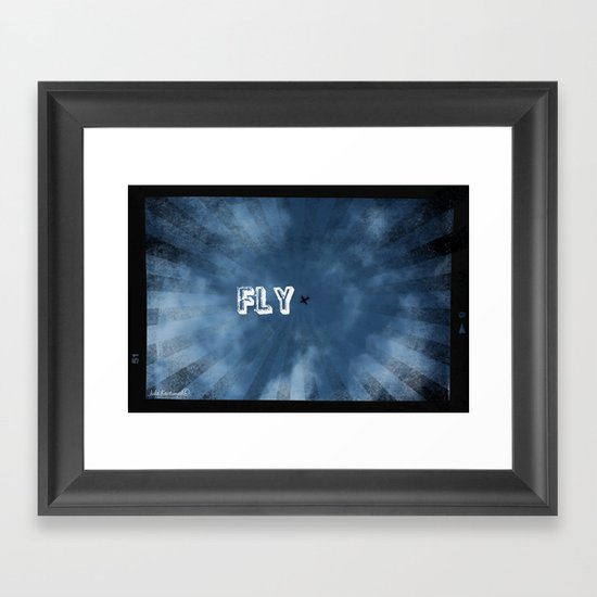 FLY! Framed Art Print