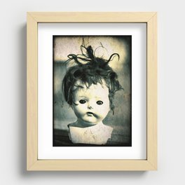Doll Head Recessed Framed Print