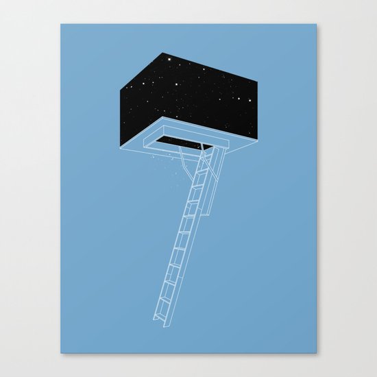 The Attic Canvas Print