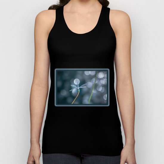 Air bokeh dragonfly Unisex Tank Top